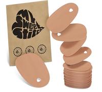 MySweetStitch 25 x Diabetes Skin Protection Patches Under the Blood Sugar Sensor, Sensor Plasters for Omnipod, for Irritation from Sensor Adhesive, Use in addition to the CGM Sensor Patch, Beige