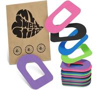 MySweetStitch - 25 x Omnipod Patches, Ring Patch Ø 95 x 72mm, Waterproof, Breathable, Skin-Friendly, Made in Germany, Rainbow