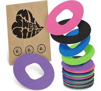 MySweetStitch - 25x Simplera Patch round, Ringpatch Ø 70mm, watterproof, breathable, skin-friendly, Rainbow