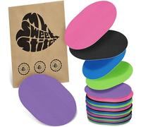 MySweetStitch - 25x Universal Sensor Patch Round, Fixation Patch for Freestyle Libre 3, Dexcom G7, Omnipod & more, waterproof, breathable, skin-friendly, Rainbow