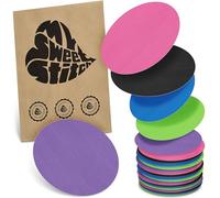 MySweetStitch - 25x Universal Sensor Plasters Round Fixation Plasters for Freestyle Libre 3, Dexcom G7, Omnipod & More, Waterproof, Breathable, Skin-Friendly, Rainbow