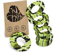 MySweetStitch - Dexcom G7 ring patch, 10 x round ring patches, extra strong hold around the sensor, waterproof and skin-friendly, hypoallergenic, made in Germany, camouflage