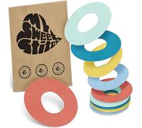 MySweetStitch | Patch for Dexcom G7 Sensor | Waterproof | (10 Pieces) | Made in Germany | Outer Ø 65mm | Pastel