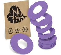 MySweetStitch | Patch for Dexcom G7 Sensor | Waterproof | (10 Pieces) | Made in Germany | Outer Ø 65mm | Purple