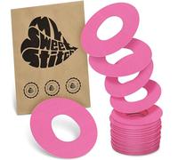 MySweetStitch | Patch for Dexcom G7 Sensor | Waterproof | (25 Pieces) | Made in Germany | Outer Ø 65mm | Pink