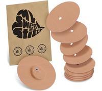 MySweetStitch | Patch for Dexcom G7 with Ventilation Hole | Waterproof | (10 Pieces) | Made in Germany | Outer Ø 65mm, Inner Ø 4mm | Beige