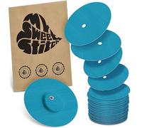 MySweetStitch | Patch for Dexcom G7 with Ventilation Hole | Waterproof | (25 Pieces) | Made in Germany | Outer Ø 65mm, Inner Ø 4mm | Petrol