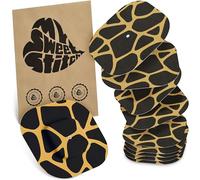 MySweetStitch Simplera Overpatch Square - 10x Fixation Patches Square, Extra Strong Hold Over Sensor, Waterproof & Skin-Friendly, Hypoallergenic, Made in Germany, Savannah