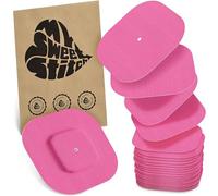 MySweetStitch Simplera Overpatch Square - 25x Fixation Patches Square, Extra Strong Hold Over Sensor, Waterproof & Skin-Friendly, Hypoallergenic, Made in Germany, Pink