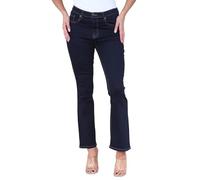 MYT Womens Magic Shaping Slim Flare Leg Jeans Stretch High Waisted Ladies Boot Cut Denim Indigo 20