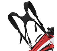 mytag Golf Bag Cross Straps Replacement with 4 Clips, Adjustable Universal Shoulder Carry Straps for Taylormade OGIO