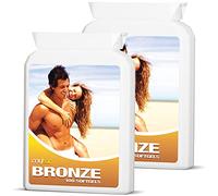 MyTan Bronze Twin Pack Tanning | Over 12-Week Supply | Tanning Pills | Sunless Tan Supplement | 200 Sun Tan Softgels (Pack of 2)