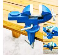 MYTEC 2" Mini Home Vice with Nylon Jaws Clampable Vice