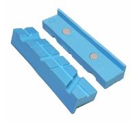 MYTEC Vice Soft Jaws Multi Groove and Textured Inserts Magnetic Multipurpose Vise Jaws for Woodworking Golf Jewelry Making Plumbing Multipurpose Protection