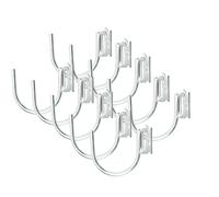 Mytee Products (10 Pack) J Hooks for E-Track Round 4.5"" Wide Enclosed
