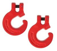 Mytee Products 5/16" Logging Chain Choker Hook G80 2 Tons 4500 Lbs WLL (2 Pack)