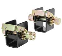 Mytee Products Lashing Winch 2 Inches (1 Left, 1 Right) Bolt On Weld On Track Tie Down Tow Dolly Strap Truck Flat