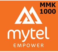 Mytel 1000 MMK Mobile Top-up MM