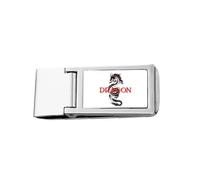 Myth Dragon Eastern Animals Western Animals Slim Money Clip Stainless Holder Pocket Wallet