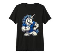 Myth of The Match Scottish Rugby Unicorn Premium T-Shirt