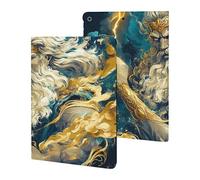 Myth Zeus with Thunder Slim Case Compatible with iPad 10th 9th 8th 7th Generation 2022 2021 2020 2019 Protective Cover Stand