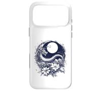 Mythic Dragon Lunar Orb Botanical Night Art Case for iPhone 17 Pro Max