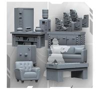 Mythic Games, 6: Siege The Board Game: 3D Decor Set