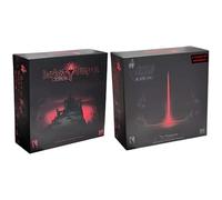 Mythic Games Darkest Dungeon The Board Game: Base Game and Strong Box - Touch of Darkness Edition
