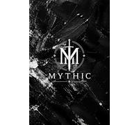 MYTHIC Journal - Paint Black & White: Lined Notebook | 250 Pages | 5.5" x 8.5"