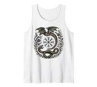 Mythic Norse Pagan Viking Tee Dragon Serpent Nordic Snake Tank Top