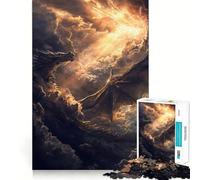Mythic Sky Sovereign Jigsaw Puzzles for Adults 1000 Piece Logic Boost Toy Group Joy Premium Edge Bday Surprise (38x52cm)