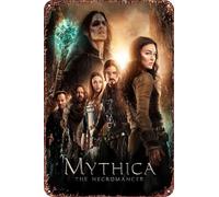 Mythica: The Necromancer movie Metal Tin Sign Poster Decor for Living Room Cafe Decorative Sign for Wall 12x8Inches