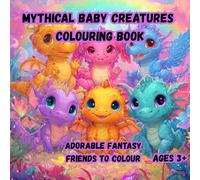 Mythical Baby Creatures Colouring Book (Whimsy Realm Books)