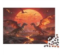 Mythical Beast 1000 Piece Jigsaw Puzzle Premium Paper Best Jigsaw Puzzles Dragon Adult Puzzles Home Decor Adult Puzzle Easter 70x50cm/1000pcs