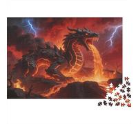 Mythical Beast 1000 Piece Jigsaw Puzzle Premium Paper Best Jigsaw Puzzles Dragon Adult Puzzles Home Decor Adult Puzzle 70x50cm/1000pcs