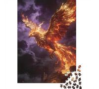 Mythical Beast 1000 Piece Jigsaw Puzzle Premium Paper Best Jigsaw Puzzles Phoenix Adult Puzzles Home Decor Family Bonding Activity Easter 70x50cm/1000pcs