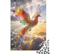 Mythical Beast 1000 Piece Jigsaw Puzzle Premium Paper Best Jigsaw Puzzles Phoenix Adult Puzzles Home Decor Family Bonding Activity 52x38cm/1000pcs