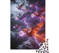 Mythical Beast 1000 Piece Jigsaw Puzzle Premium Paper Best Jigsaw Puzzles Phoenix Adult Puzzles Home Decor Stress Relief Puzzle 70x50cm/1000pcs