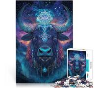 Mythical Beast BullJigsaw Puzzle for teenagers 1000 Pieces Toy Intellectual Game is ideal as a gift for the whole family 38x26cm