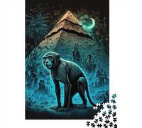 Mythical Beast Jigsaw Puzzles Game Adult 1000 Piece Jigsaw Wooden Creative Jigsaw Puzzle Decompressing Game 1000pcs (75x50cm)