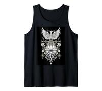 Mythical Bird Lotus Blossom New Beginnings Transformation Tank Top