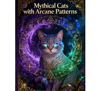 Mythical Cats with Arcane Patterns: A Relaxing Adult Coloring Book Featuring Enchanted Cats, Mystic Geometry, Celtic & Arcane Designs for Stress Relief and Creativity (Legends of Feather & Fur)