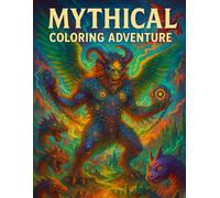 Mythical Coloring Adventure: 77 Creatures & Magical for Kids, Adults & Every Imagination: Journey Through a World of Myth and Mystery-Bring Legendary ... and Their Realms to Life with Every Page!