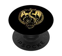 Mythical Creature Dragon PopSockets PopGrip: Swappable Grip for Phones & Tablets