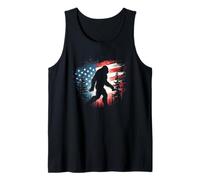 Mythical Creature Flag Silhouette Tank Top