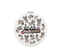 Mythical Creature Jackalope Makeup Mirror Jackrabbit Gift Cryptid Bunny Gift Jackalope Lover Gift (Jackalope Makeup Mirror)