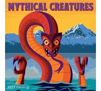 Willow Creek Press, Mythical Creatures 2027 Wall Calendar