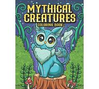 Mythical Creatures Coloring Book: Fantasy Animals and Beast Coloring for Adult and Kids