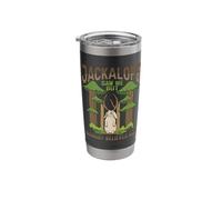 Mythical Creatures Cryptid Design for Jackalope Lover Stainless Steel Insulated Tumbler