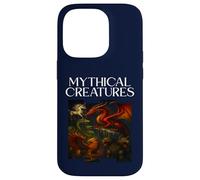 Mythical Creatures Dragon Vintage Dark Fantasy Culture Fans Case for iPhone 14 Pro